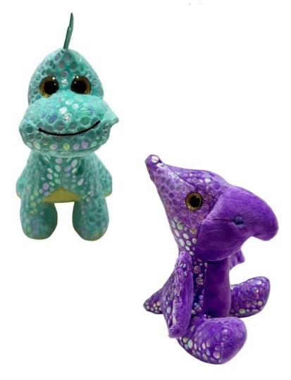 DINOSSAURO PELUCIA 20CM